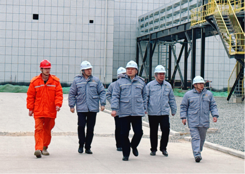 周鴻到西部公司榆林新材料項(xiàng)目調(diào)研指導(dǎo)工作