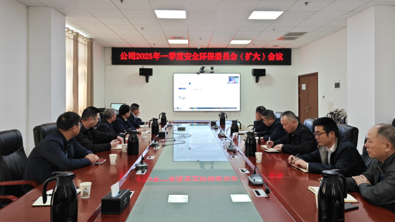 中國化學(xué)四化建召開2025年一季度安委會(huì)（擴(kuò)大）會(huì)議