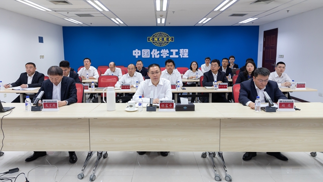 中國化學(xué)召開5月安全質(zhì)量環(huán)保工作例會暨質(zhì)量大檢查專項(xiàng)行動動員部署會議